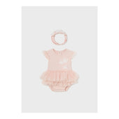Mayoral Baby Girl Tutu Bodysuit and Headband